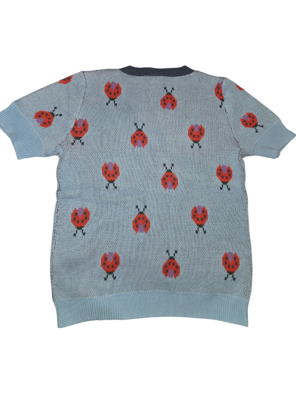 💲⬇️Retro Ladybug Button Front Cardigan🪞 - Picture 9 of 11
